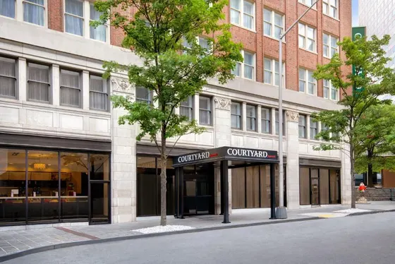 Building with a sign that reads central controlled
