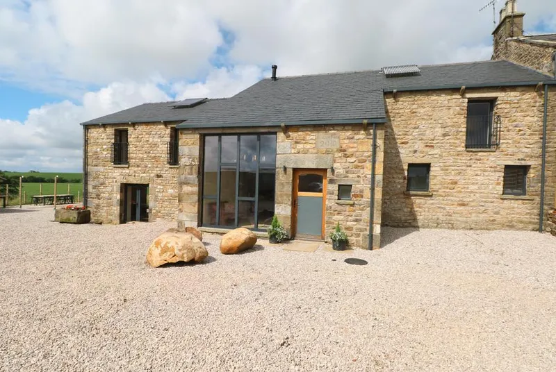 Bowland Barn full exterior of the stone barn