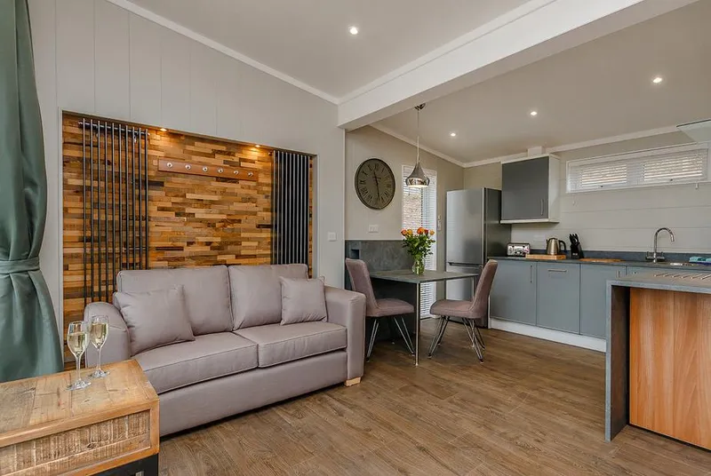 Burrington Premier open-plan living and kitchen with natural light