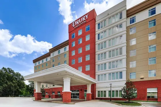Rendering of the front of a sylvania hotel