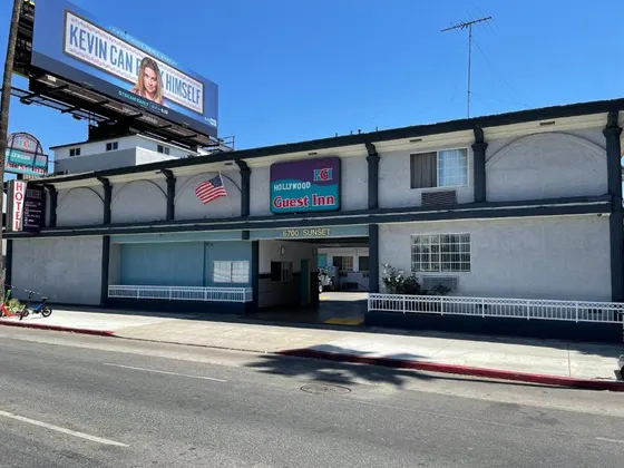 Building on the side of a street