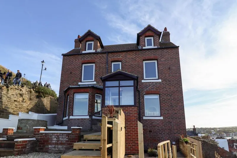 Mariner's Watch Victorian villa front facade