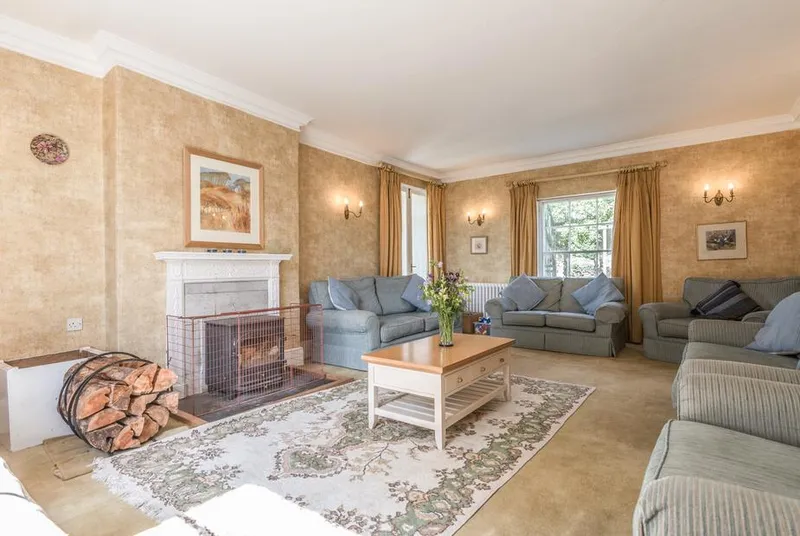 The Old Schoolhouse large sitting room with sofas